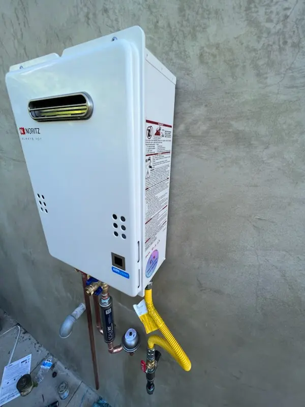 Tankless water heater installation for Cordova Greens homes
